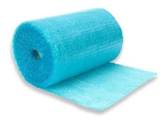 Okko Film in bubble PE 2 SL, blue, 30 x 0.4 m