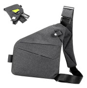 Stöldsäker Resväska för Kvinnor, Stöldsäkra Crossbody-väskor för Kvinnor, Stöldsäker Resväska