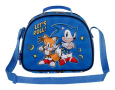 Sonic The Hedgehog 3D Lunchpåse för barn, isolerad design