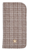 DARK Tweed Eyewear Case Warm Taupe