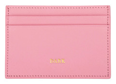 DARK Leather Card Holder Nappa Bubblegum Pink