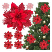 BETLEHEMS STJÄRNA TILL JULGRANSBLOMMOR 6 ST RÖDA [SE-GB23]