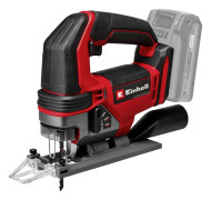 Einhell TE-JS 18/100 Li - Solo, Övre handtag, Svart, Röd, Rostfritt stål, 45°, Borstad, 10 cm, 1,2 cm - SOLO