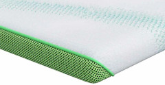Madrasskydd – Modern dekoration för sovrum | Färg: Vit och Grön | Storlek: 80x200 cm