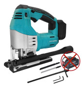 Jig Saw, 6 Hastighetsinställningar, Sladdlös Design,Ingen batteri, EU