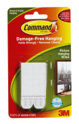3M Command Medium Picture Hanging Strips 4-Pack