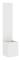 Trädgårds integritetsskärm Vit 32 x 140 cm Kallvalsat stål