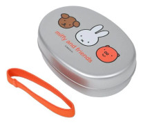 Kutsuwa Miffy Aluminium Bento Box Miffy Kids Lunch Series MF809 Tillverkad i Japan