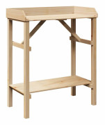 vidaXL Planteringsbord Naturfärg 75 x 40 x 90 cm Stabil furu trä