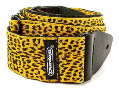 Dunlop D6725 Jacquard Leopardmönstrad Gitarrrem