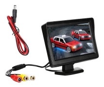 DC 9V-24V 4,3 tums bil backspegel monitor kit TFT LCD kamera trådlöst parkeringssystem