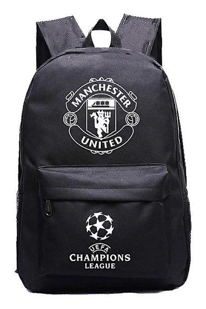 Svart Manchester United Champions League Ryggsäck Organizer-KK2-