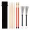 Classic Drum Set, 4 Pairs of Maple Drumsticks, Wire Brush and Rod Drumsticks with Storage Bag