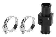 Vattentemperaturadapter Vattentemperaturmätare Sensor 3-vägskontakt Motorcykelmodifiering 20 mm [CO]