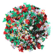 Julkonfetti Glitter Paljetter Fest Festival Dekorationstillbehör 100g