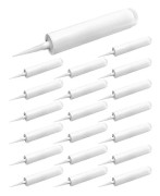 20-pack 10 Oz Tomma Plastfogmassatuber Återfyllningsbara Patroner för Tätningsmedel