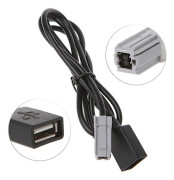 Bil Aux och Media Kabel Till USB Adapter Kontakt för EZ Verso Camry_tfrf