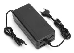 DC 54,6V/2A Strömförsörjning 5,5 mm Kontakt Litiumbatteri Ström EU-kontakt 100–240V