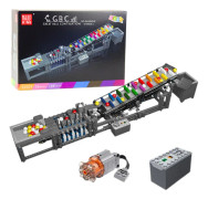Marble Run byggstenar med elmotor, 1281 delar