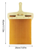 Glidande pizzaspade, magisk non-stick pizzapaddel, pizzaspade med trähandtag, kaklyftare, överföringsbricka, köksspade - 20x45CM[CO]