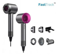 (xf01 - Med 1 diffusor och 4 munstycken) FastTrack Ionic Hårtork xf01 With 1 diffuser and 4 nozzles