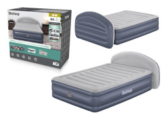 Uppblåsbar luftmadrass, queen size, slitstarkt material