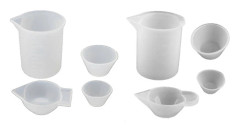 4 st/set Återanvändbara epoxiharts koppar kit för DIY hantverk, konstverk, smyckegjutning_tfrf
