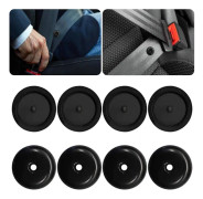 4-pack bältesstoppknappar, halkfria bältesstoppklämmor, tryckknappssystem, bältesspänneknappar, praktiska bälteshållare spänneknappar{KDO}[CO]