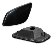 [xin]Bilsida LED-markeringsljus Stötfångare Gul Amber 55155629AC 55155628AC svart - Vanlig paragraf