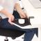 Mouse Pad for Desk with 360° Rotating Clip-On Platform, Keyboard Tray [JUN]