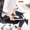 Mouse Pad for Desk with 360° Rotating Clip-On Platform, Keyboard Tray [JUN]