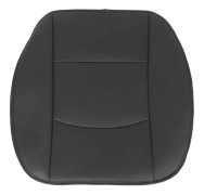 PU läder bilbyte sätesdyna framsätesskydd cover för 4-dörrars sedan SUVBlack