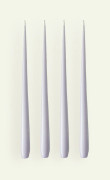 ester & erik ljus 32 cm 4-pack, Airy Violet 12-0 lack