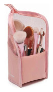 1 Makeup Brush Organizer Bag PVC Transparent Brush Bag Used for Women Girls Portable Travel Makeup Brush Organizer Case