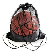 {XJ} Bärbar basketbollsväska Mesh Sportryggsäck