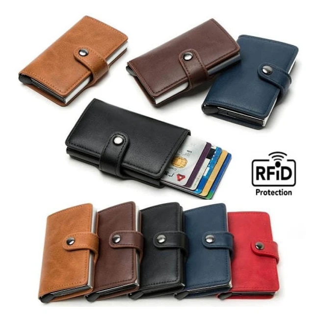 Plånbok Korthållare - RFID & NFC Skydd - 5 kort