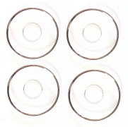 Ljusmanschetter i glas för kronljus 4-pack (FMY)