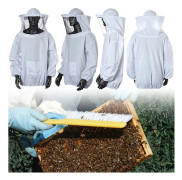 Biodlingsdräkter Bomull Siamese Anti-bi Dräkt ML XL XXL Storlek f Vit onesize