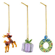 Julgransprydnad Merry #1 set of 3