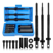 Motorcykel Innerlageravdragare Kit, 12 Delar 9-23mm Lageravdragare Verktyg, Innerlageravdragare Set med 5 Storlekar Öppna Klämmor