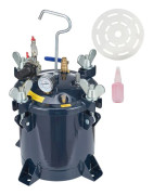 Tryckluftsfärgtank - DUOKU - 10 L - Metallstöd - Vattentät - Pneumatisk