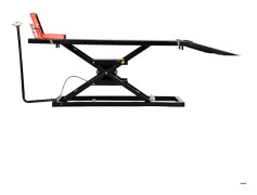 Motorklift med Lastkapacitet 680 kg - Pneumatisk Hissbro Hisshöjd 18-94 cm - Motorcykellyftbord