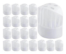 Toque De Cuisinier, 20 st Justerbar Toque Cuisinier Barn, Hatt D[CO]