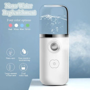 Hett erbjudande till lågt pris! Nano Mist Sprayer Kylare Ansiktsångare BLÅ-Glad blue