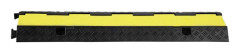 Rampe för kabelskydd i gummi-Duoku-3-pack, 2 kanaler-Kapacitet 12 000 lb, robust slanglock