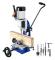 Wood Mortiser-Duoku-1/2 HP 1400 RPM-Mobile Workbench-Table Mortiser-for Drilling Holes in Wood