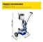 Wood Mortiser-Duoku-1/2 HP 1400 RPM-Mobile Workbench-Table Mortiser-for Drilling Holes in Wood