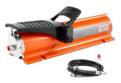 Luftdriven hydraulisk pump-Duoku-10 000 PSI-0,18 gallong tank-Metallskrov-Pedalpump med pneumatiskt styr.