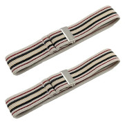 Elastiska Ärmhållare - Justerbara Armband för Män och Kvinnor Khaki Khaki