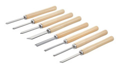 Verktygsset för Snickeri för Träslöjd-Duoku-8 PCS-Träknivar med Kolstålblad-2 Snedverktyg